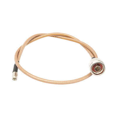 [SN-142-SMA-60] Cable de 60 cm tipo RG-142/U con conectores N Macho y SMA Macho (Hasta 8 GHz).
