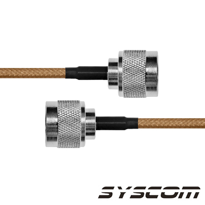 [SN-142-N-60] Cable Coaxial RG-142/U de 60 cm. para 50 Ohm, con Conectores N Macho a N Macho.