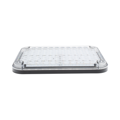 [XLTE515RWV2] Luz de Advertencia de 9X7", Bicolor Rojo/Claro, Ideal para Ambulancias