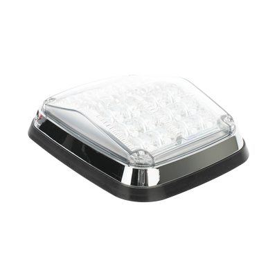 [XT1895C] Luz de advertencia de 8 X 6", Color Claro, SAE, IP67, Ideal para Ambulancias