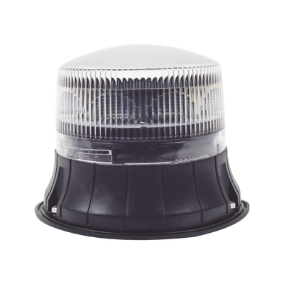 [XP-1535-W] Burbuja LED giratoria de color claro, 9 LEDS, montaje permanente