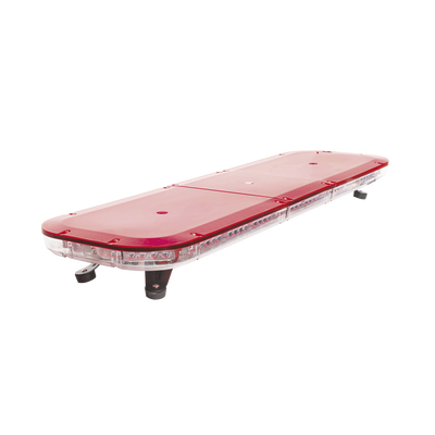 [X67R] Barra de luces LED de 47" con 86 LED de alta potencia, color rojo, ideal para equipar ambulancias y unidades de bomberos