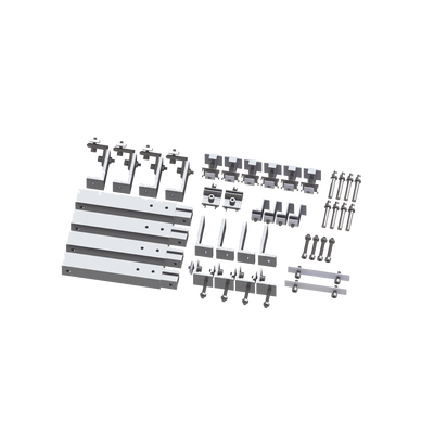 [EPL-AMO01-1X4ST] Caja de accesorios de aluminio  anodizado para montaje VEKTOR8R , arreglo 1X4 para techo