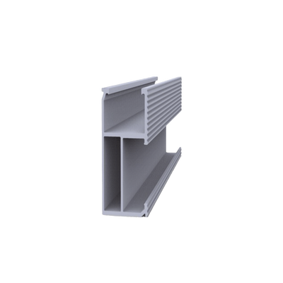 [EPLSR84050] Riel 8 para montaje de módulos fotovoltaicos de aluminio anodizado de 4050mm.