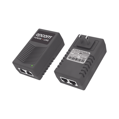[ADPOE2403] Adaptador de pared / Inyector PoE / 24 Vcc / 1 A / Controlado por chip IC / Protección contra OV, OC, SC, UV/  Fácil de instalar