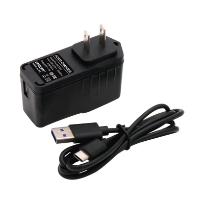 [PLUSC3000] Adaptador de pared de 5 Vcc, @ 3 A con micro-USB tipo C