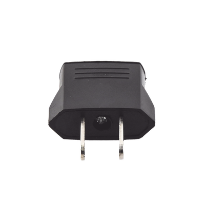 [CLAVIJAEURO] Adaptador de enchufe europea a americano, Calidad PREMIUM @ 6 A ; 110 - 250 Vca