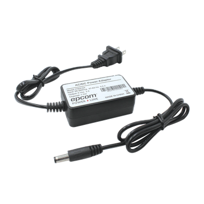 [P5DC2AT] Fuente de poder de 5 Vcc regulado @ 2A; UL; Voltaje de entrada de 100-240 Vca / Con Terminales de Extensión