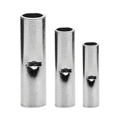 [AE31818] Conector a tope / Sin aislar / 22 - 16 AWG / Sin color / Paquete de 25 piezas.