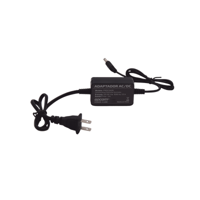 [P5DC2AZK] Adaptador 5 Vcc / 2A / UL / Voltaje de Entrada de 100-240 Vca / Para uso, solo en lectores biométricos de 5 Vcc de la marca ZK