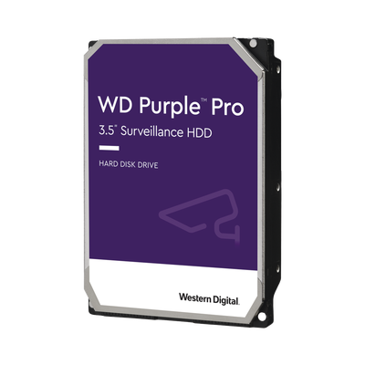[WD102PURP] Disco Duro Purple Pro de 10 TB / 7200 RPM / Optimizado para Soluciones de Videovigilancia con Analiticos (Meta Data) / Uso 24-7 / 5 Años de Garantia