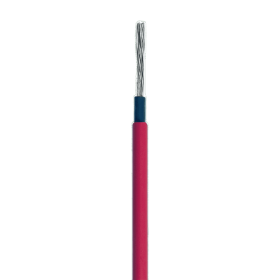 [CBLUT10R/25] Cable Fotovoltaico Rojo / Cobre Estañado / 6 mm² (10 AWG) / 2000V / Rollo 25m / UL 4703 y TUV
