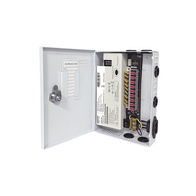 [NXP9DC16HD] Fuente / 11-15 V / 9 canales / 16 A / Alta tecnología en seguridad / Doble ventilador / Hasta 1.8 Amperes por Salida / Filtro de ruido por canal / Diseño de alta gama.