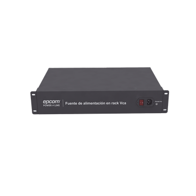 [RK-24AC-20A] Fuente 24 Vca / Industrial / Tipo RACK / 20 Amperes / 16 salidas / 1.25 Amperes por salida administrada / 2.5 Amperes por salida máxima