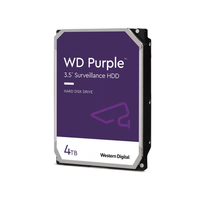 [WD43PURZ] Disco Duro PURPLE de 4TB / 3 AÑOS DE GARANTÍA / Para Videovigilancia