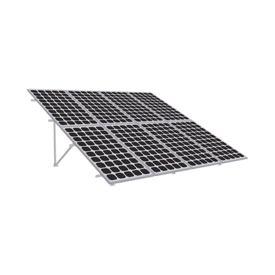 [EPL-GM01-2X4ST] Montaje para Panel Solar, Riel de 2200mm para Módulos con Espesor de 35mm, Velocidad de Viento Máx. 136km/h