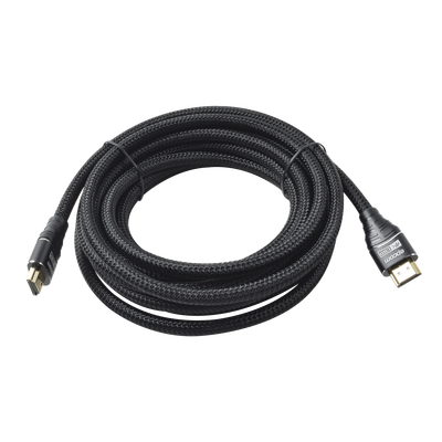 [RHDMI5M] Cable HDMI Ultra-Resistente Redondo de 5m (16.4 ft) Optimizado para Resolución 4K ULTRA HD 