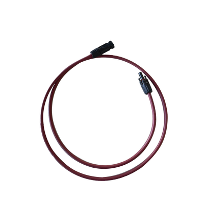 [CBLMC41MRED1] Cable Fotovoltaico, 1 m, Rojo, Calibre 10 AWG con Terminal MC4-M en ambos extremos