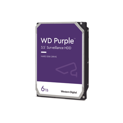 [WD62PURZ] Disco Duro PURPLE de 6TB / 3 AÑOS DE GARANTÍA / Para Videovigilancia