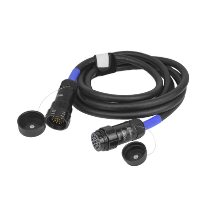 [EP-SOC-25M] MANGUERA DE AC TIPO SOCAPEX CONECTORES MACHO Y HEMBRA | 25 METROS