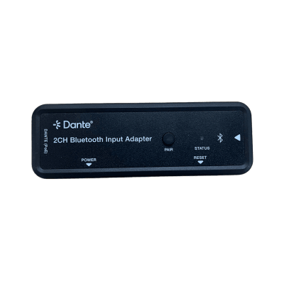 [EPP-AUD2BEN] Extensor de Audio Dante® 2CH Bluetooth Input Adapter | Entrada Bluetooth 2 Canales | Salida Dante® Digital | Latencia Configurable 1-5 ms | Compatible HDMI 1.4 | HDCP 1.4 | PoE IEEE802.3af | Distancia de Transmisión 100 m