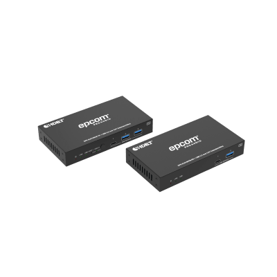 [EPP-EU3100CB] Extensor USB 3.2 Gen 1 | 100 m | Cable CAT6a | Velocidad 5 Gbps | Puertos USB-C y USB-A | PoC Bidireccional 24V | Compatible Con Dispositivos USB Variados