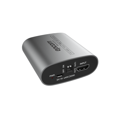 [EPC-MB08] Extractor eARC HDMI | 18 Gbps | Audio Digital | Compatibilidad 4K HDR | Diseño Compacto