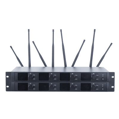 [EP-598U] Receptor Inalámbrico | 8 Canales | Transmisión Digital U-Band 540-690 MHz | Modulación PI/4-DQPSK | Pantalla TFT-LCD 2.2" | Salida Balanceada y Desbalanceada | Encripción de Audio | Escaneo de Frecuencia