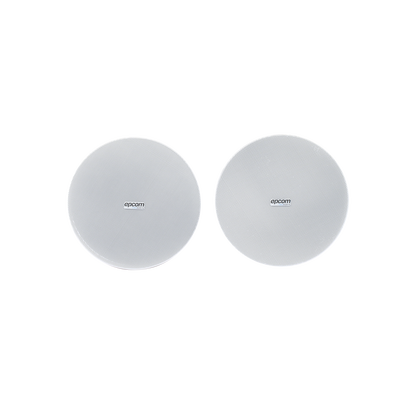 [EP206TB] Kit de Bocinas de plafón 6.5in | Conexión Bluetooth | 2 x 20W | Frameless | Bocina Pasiva + Bocina Activa |