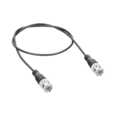[TT-BNC-BNC-2.20M] Cable Coaxial Armado con Conector BNC (Video) / Longitud de 2.2 Metros (7.22 Pies) / Optimizado para Cámaras 4K / Uso en Interior