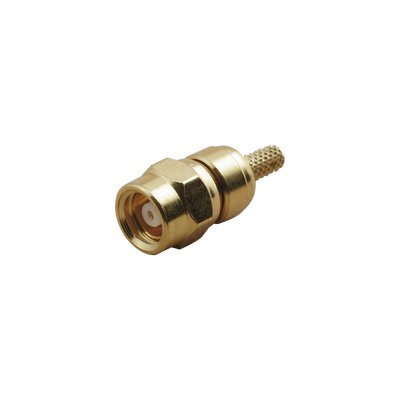 [TT-SM-0024] Conector SMC Macho de Anillo Plegable para cables RG-58/U LMR-195, RG-142/U.