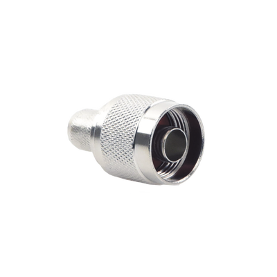 [TT-CON-531] Conector N Macho para 75 Ohm de Anillo Plegable para cable RG-11, Niquel /Oro /Teflón.