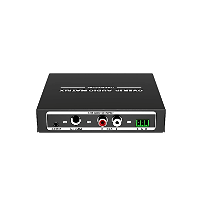 [TTMOIPATX] Extensor de Audio sobre IP | PCM 2.0 | 120 m | Matriz Flexible 1 a 1 / 1 a N / N a N | Interfaces Profesionales | Protección ESD | Solo Transmisor