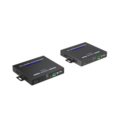 [TT592] KIT EXTENSOR HDMI 4K@60HZ sobre IP GIGABIT | IPCOLOR | 100m en Conexión Uno a Uno |  Salida Loop | IR Bi-Direccional | RS232 | ARC | CERO LATENCIA | Soporta conexión Uno a Muchos/Switch en Cascada