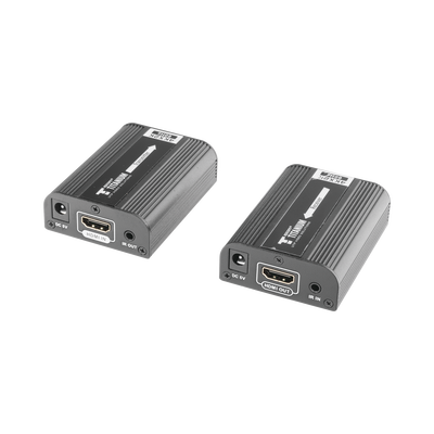 [TT-672] Kit Extensor HDMI para distancias de 30 metros / Resolución 4K x 2K@ 30 Hz/ Cat 6, 6a y 7 / HDCP2.2 / HDMI 2.0  / Soporta PCM, HDbitT / Soporta control remoto del equipo fuente.