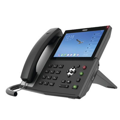 [X7A] Teléfono IP  Android Empresarial para 20 lineas SIP, pantalla táctil, Wi-Fi y Bluetooth, PoE, hasta 112 botones DSS, puertos Gigabit, soporta recepción de video.