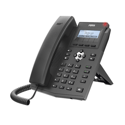 [X1SG] Teléfono IP empresarial para 2 lineas SIP con pantalla LCD,  Puertos Gigabit, Códec Opus, conferencia de 3 vías, PoE.