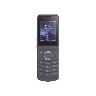 [W611W] W611W es un teléfono IP Wi-Fi portátil, Resistente, Moderno diseñado para aplicaciones de comunicación móvil. 