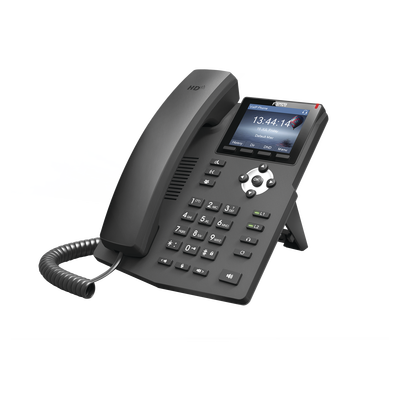 [X3S] Teléfono IP empresarial para 2 lineas SIP con pantalla LCD de 2.4 Pulgadas a color y conferencia de 3 vías