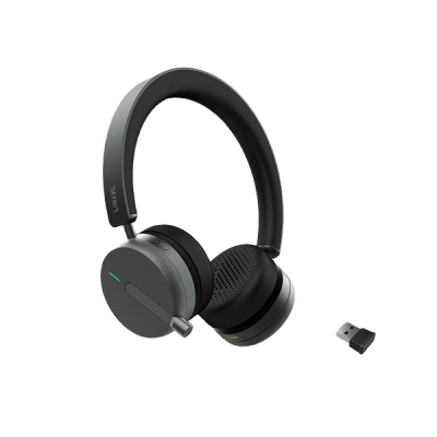 [DH50-B] Auricular Inalámbrico LINKVIL DH50-B con Bluetooth 5.4 y Micrófono Retráctil con Cancelación de Ruido