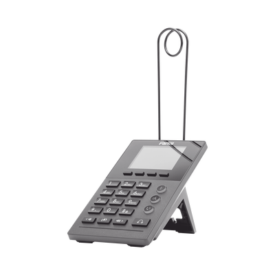 [X2P] Teléfono IP para Call Center para 2 lineas SIP con soporte para diadema, pantalla LCD de 2.8 pulgadas a color, PoE