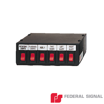 [SW-300] Conjunto de 6 Interruptores para Barra de Luces.