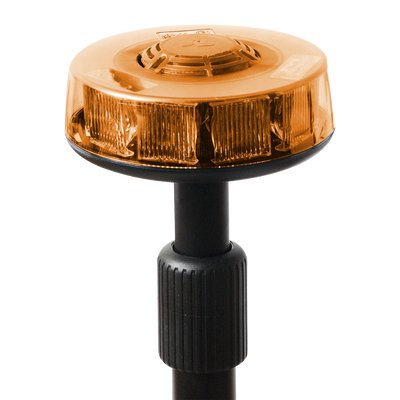 [CO-400-A] Luz telescópica trasera ámbar con mástil de 3 secciones, 15 LEDs en tecnología SOLARIS
