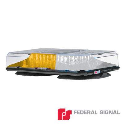 [454-300-AW] Barra de luces Highlighter LED Solaris con montaje de succión e imán (dos colores amber/claro)(AW)