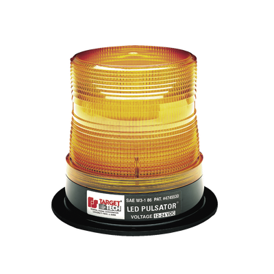 [212-650-02-SB] Burbuja PULSATOR LED Clase 2, Color ámbar, Montaje Permanente