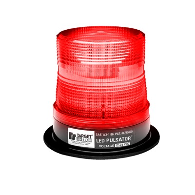 [212-650-04-SB] Burbuja PULSATOR LED clase 2 color rojo, montaje permanente