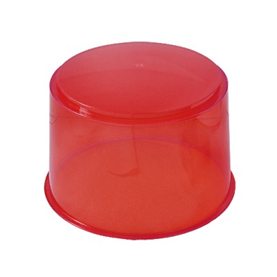 [Z84-22C-002-01] Domo de reemplazo para luz giratoria económica (modelo 100), color rojo