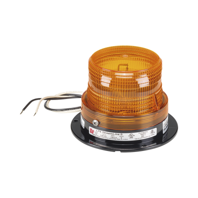 [LP6120A] Estrobo streamline, mini, 120-240 Vca, ambar