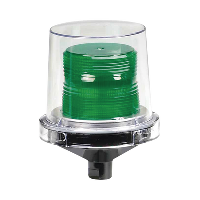[225XL-024-G] Luz de advertencia LED para ubicaciones peligrosas Electraray®, UL y cUL para Clase I, División 2, Grupos A, B, C y D; Clase II División 2, Grupos F y G; Clase III, 24 VCD, Color Verde
