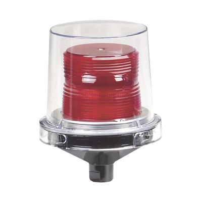 [225XST-012024-R] Luces estroboscópicas para lugares peligrosos Electraray® , Homologado UL y cUL para Clase I, División 2, Grupos A, B, C y D; Clase II, División 2, Grupos F y G; Clase III , 12-24 VCD, color Rojo, parpadeo predeterminado